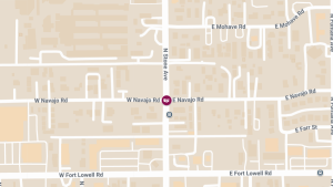 Injury Crash Reported at N Stone Ave & E Navajo Rd