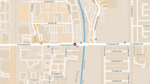 Injury Crash Reported at S Maple Ave & W Guadalupe Rd