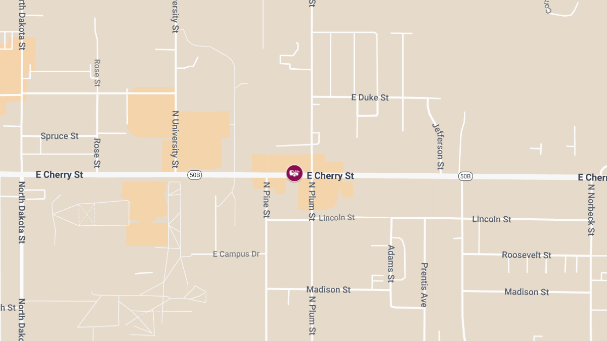 Injury Crash Reported in 800 Block of E Cherry St
