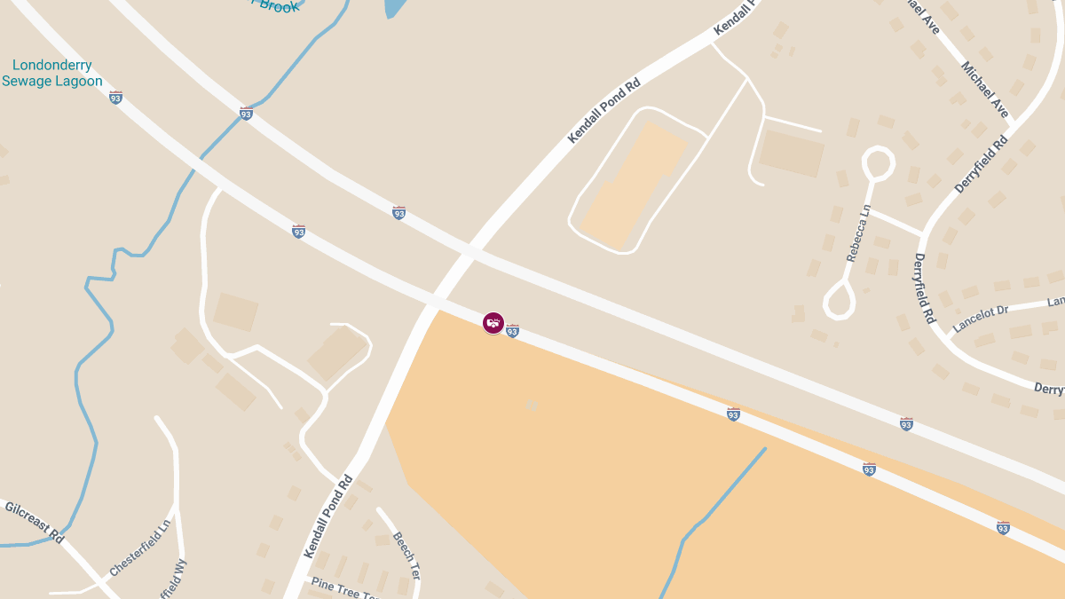 Injury Crash Reported on I-93 NB Near MM 16.8