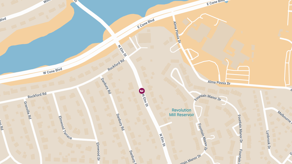 Injury Crash Reported on N Elm St