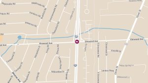 Injury Crash Reported on Rt 590 SB at Elmwood Ave