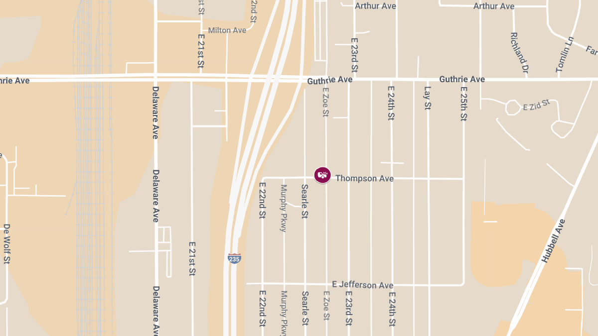 Injury Crash Reported on Thompson Ave