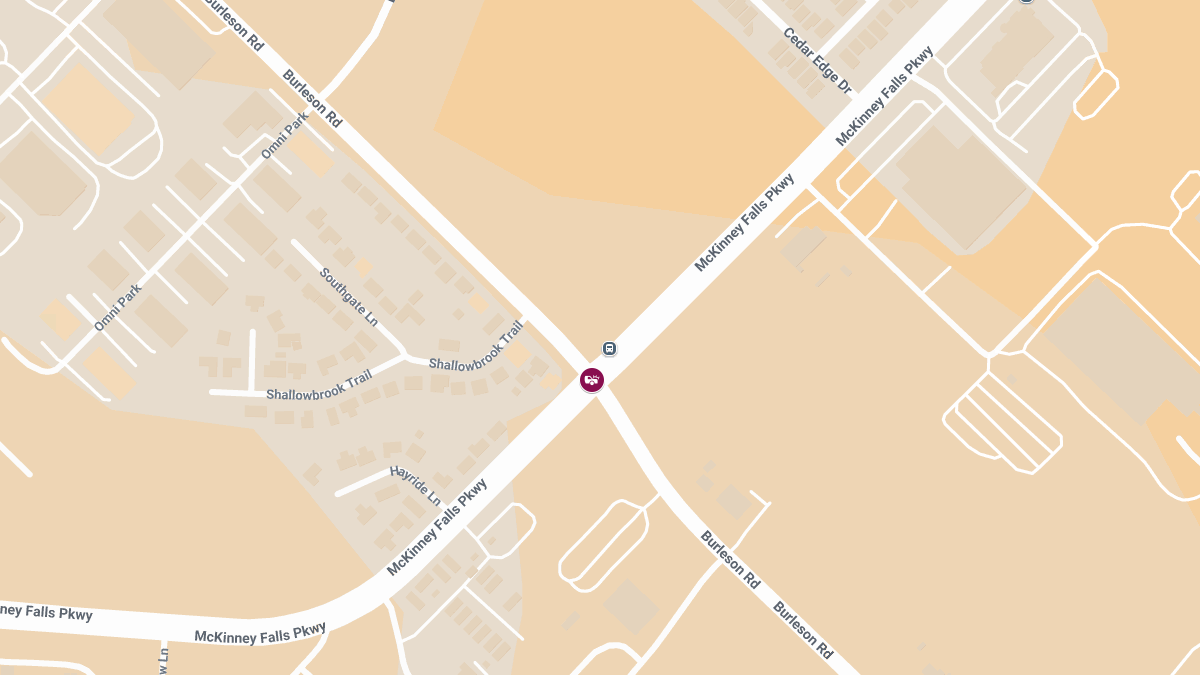 Injury Crash at Burleson Rd & McKinney Falls Pkwy