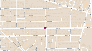 Injury Crash at Cass St and Lake Ave