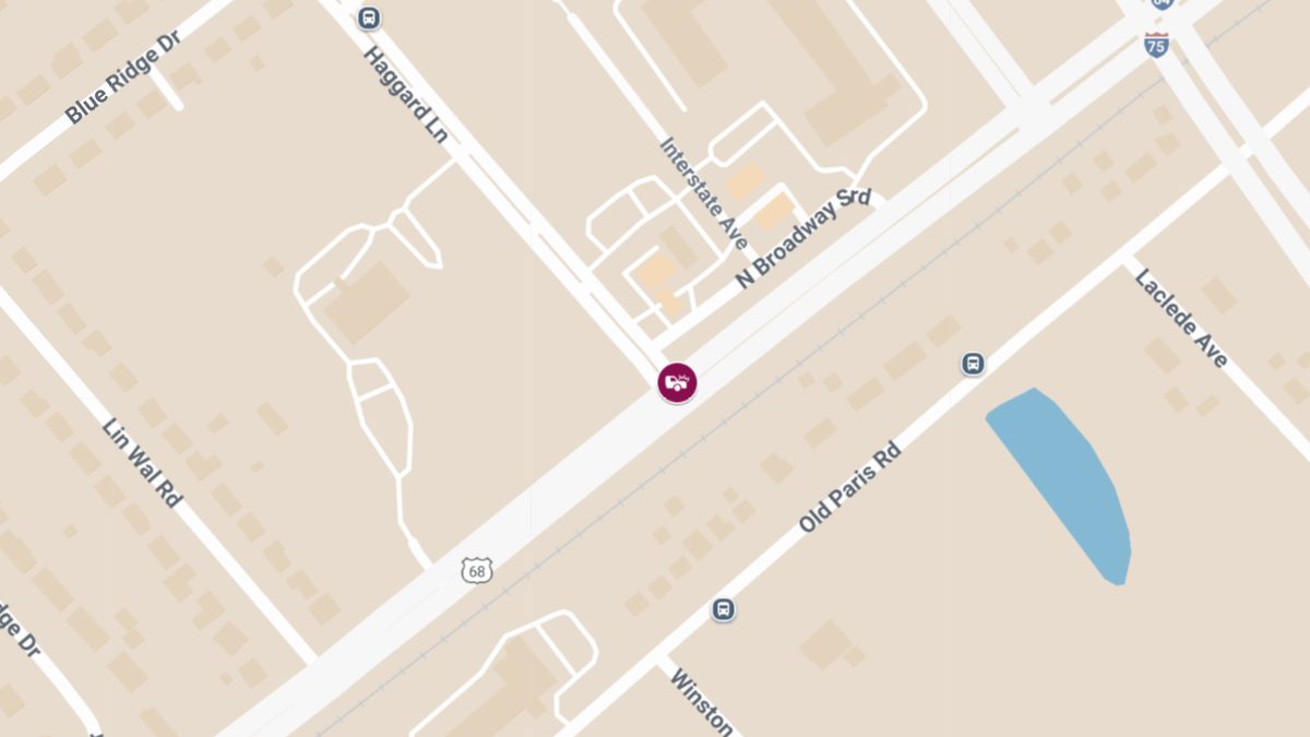 Injury Crash at N Broadway and Haggard Ln in Radcliffe Area