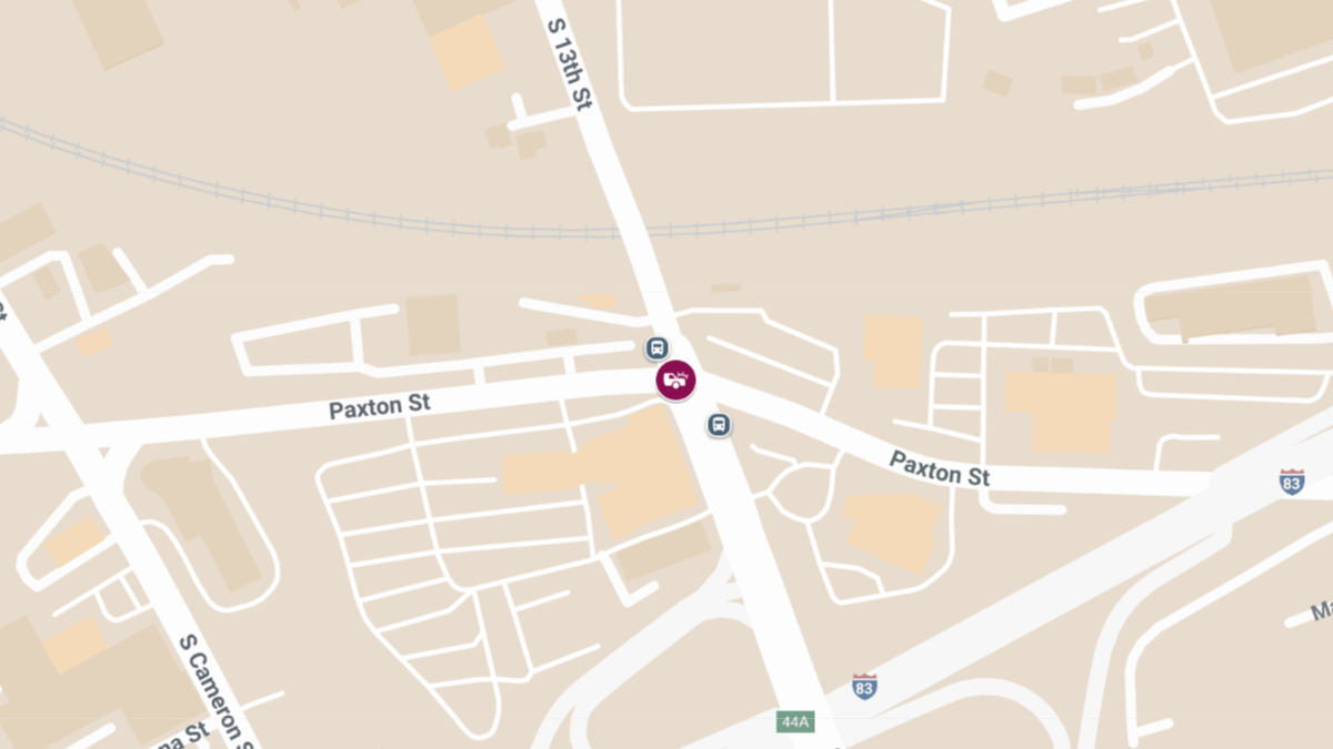 Injury Crash at S 13th St and Paxton St