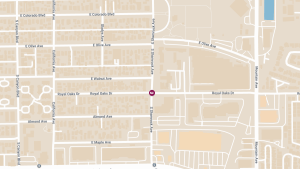 Injury Crash at S Shamrock Ave & Royal Oaks Dr
