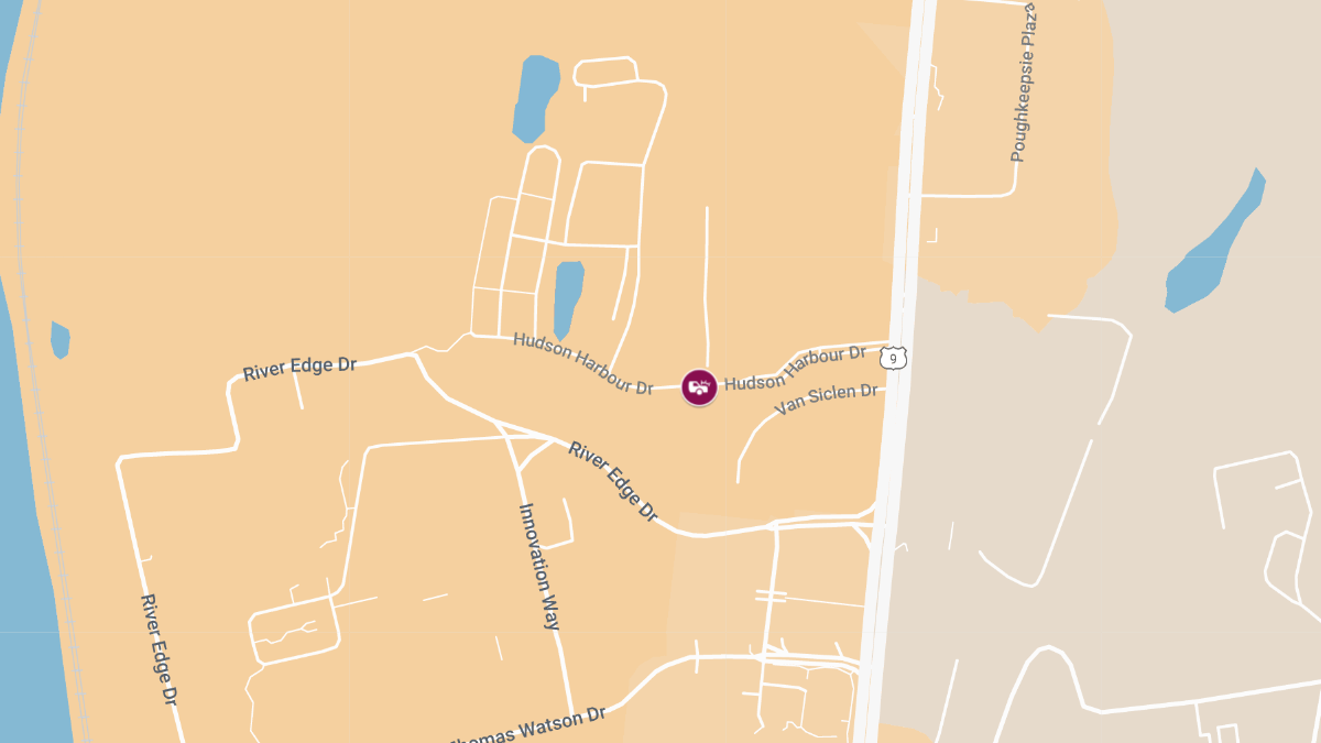 Injury Crash in Front of Hudson Plaza on South Rd
