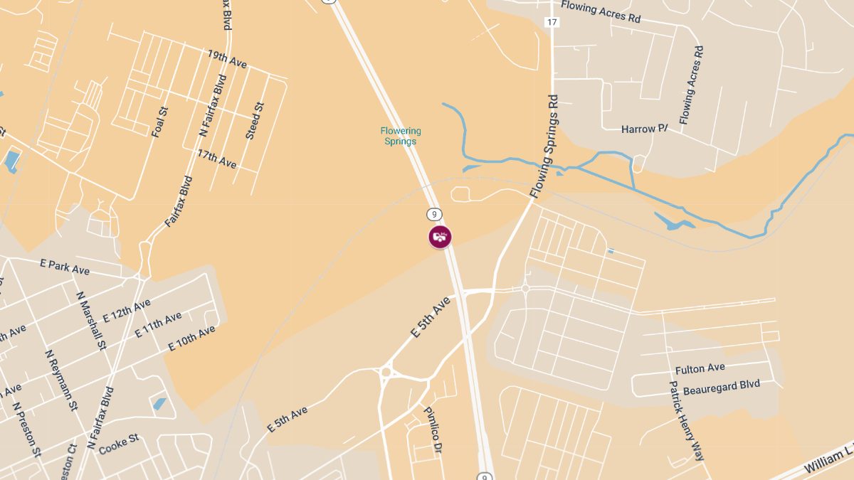 Injury Crash on Rt 9 WB near Kearneysville Exit