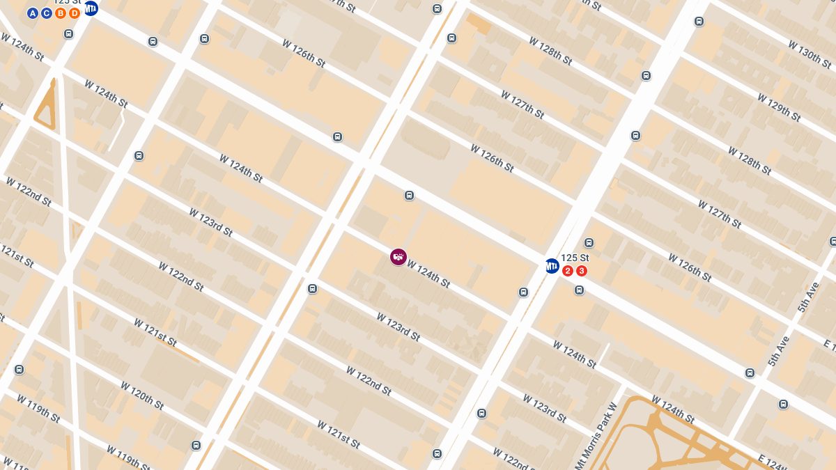Injury Crash on W 124th St in Harlem