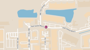 Injury Reported in Crash on Park Central Blvd S