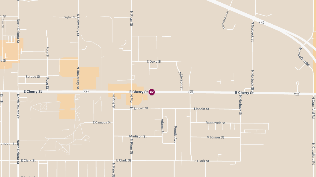 Injury Reported in Vehicle Accident on East Cherry Street