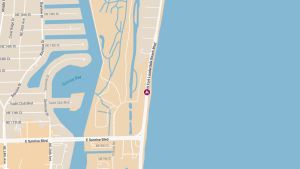 Leg Injuries Reported in Vehicle vs. Motorcycle Crash on N Fort Lauderdale Beach Blvd