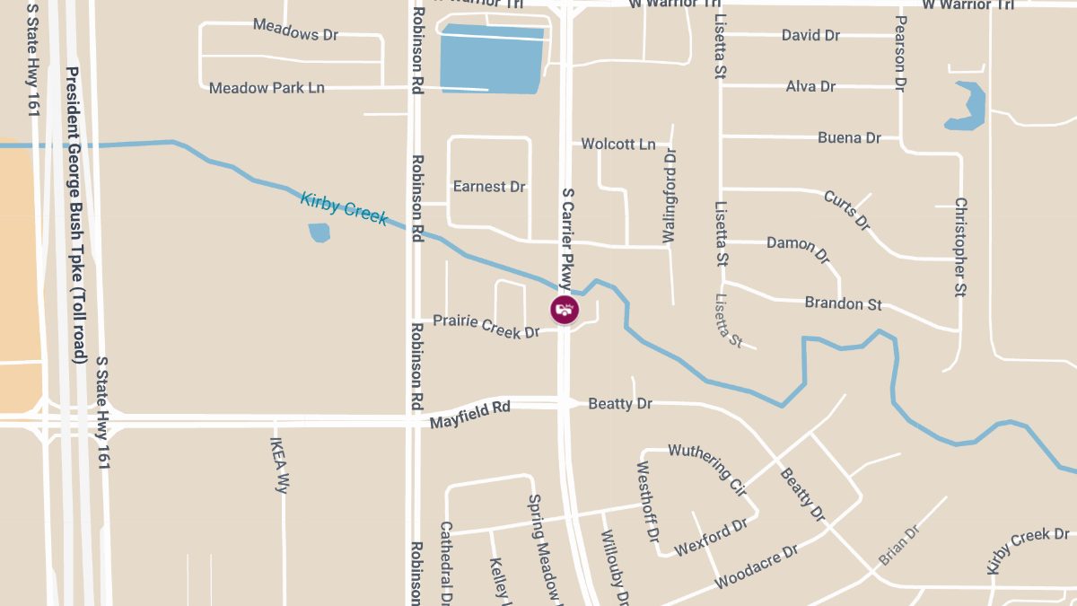 Major Crash on S Carrier Pkwy Results in Injuries