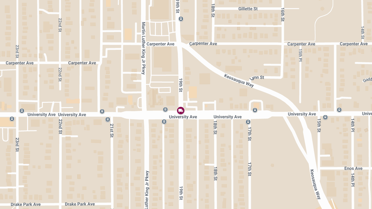 Man Hurt in Truck Accident at 19th St and University Ave
