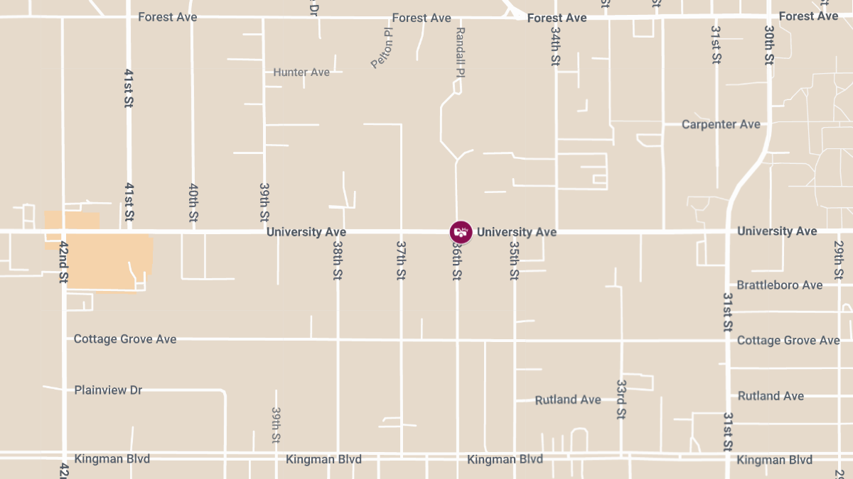 Man Injured After Being Struck by Vehicle Near McDonald’s on University Ave