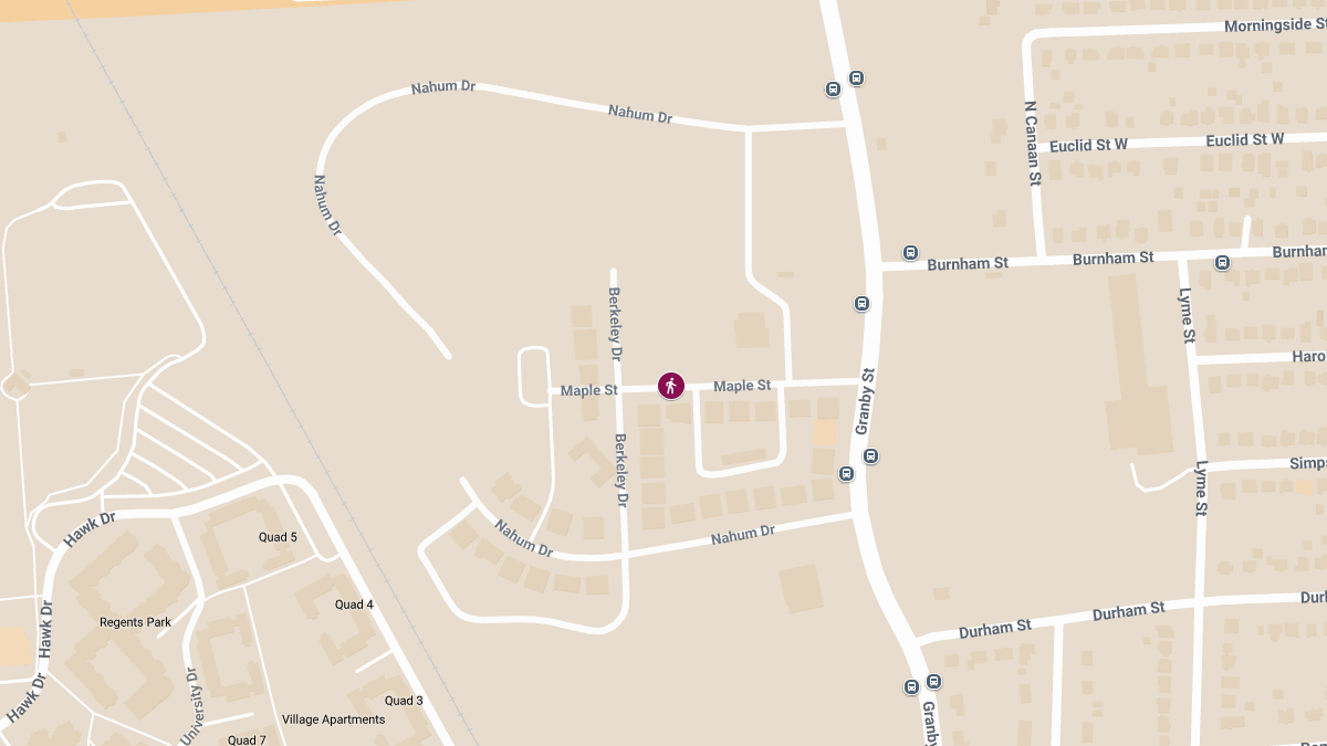 Man Injured in Hit-and-Run Pedestrian Crash on Maple St