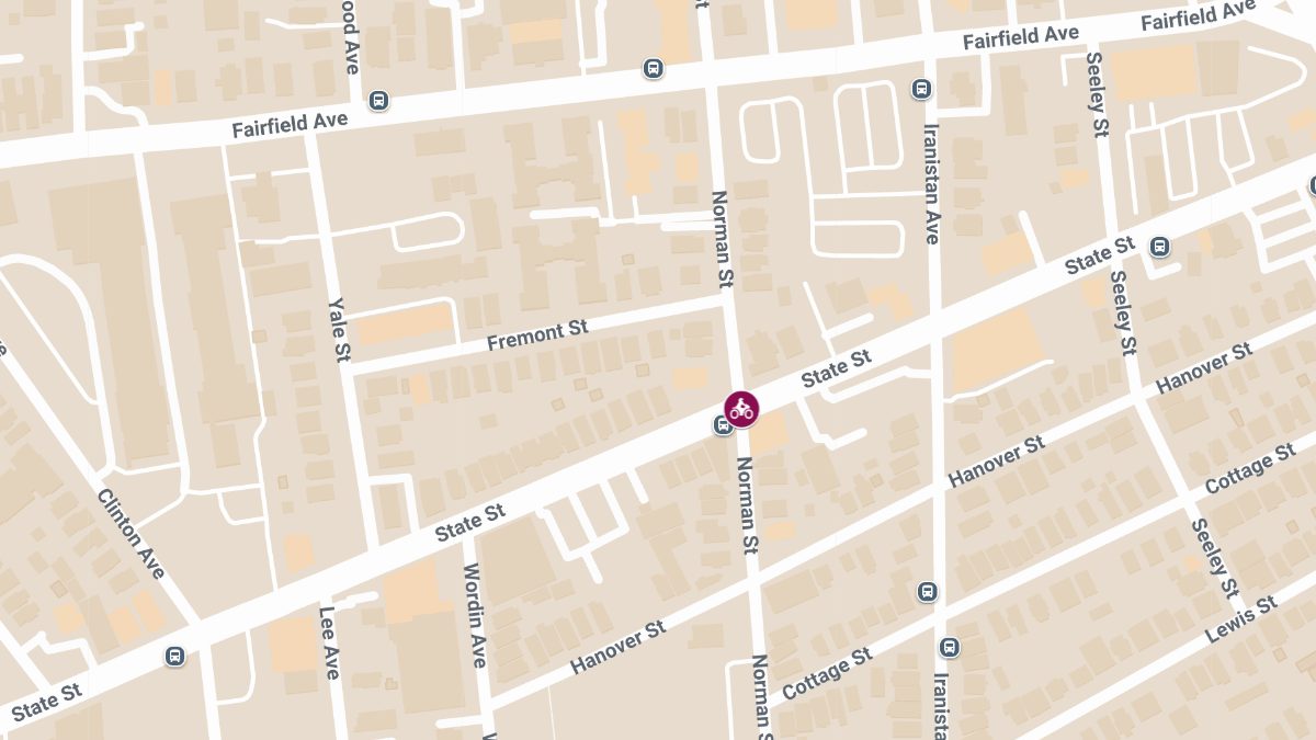 Man Injured in Motorcycle Crash at Norman St & State St