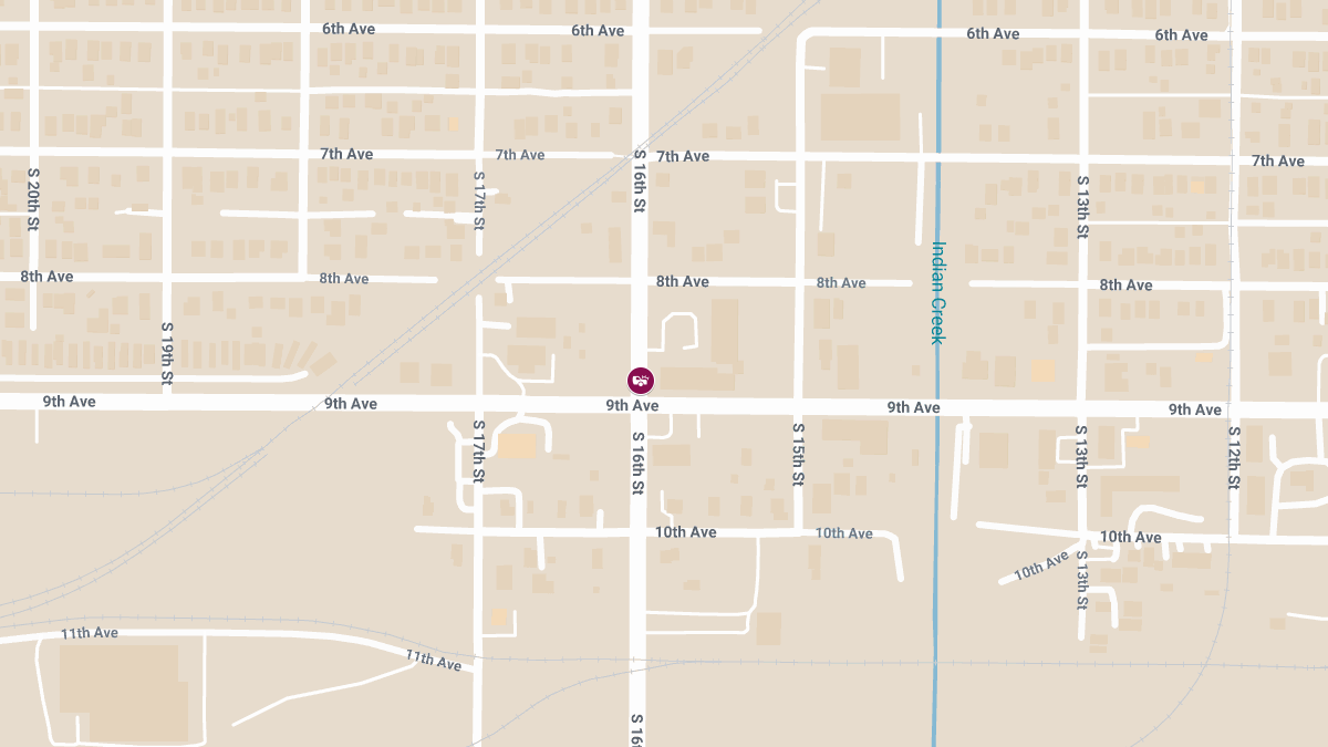 Man Injured in Two-Vehicle Crash at S 16th St & 9th Ave