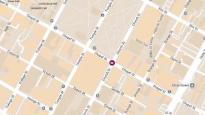 Man in Electric Wheelchair Struck by Vehicle at Church St & Chapel St