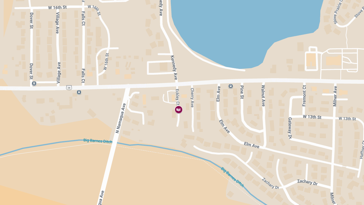 Motor Vehicle Accident With Injury on Eckley Ct