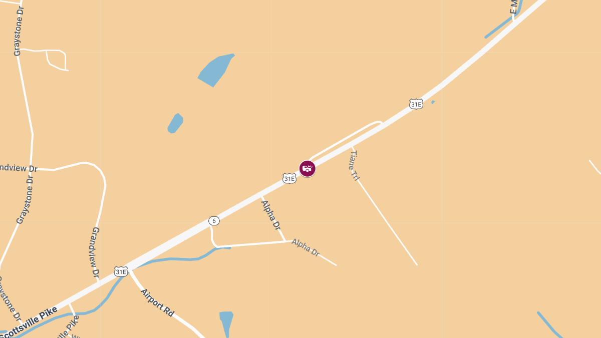 Motor Vehicle Accident with Injuries on Gallatin Pike N at TN-6/US-31E