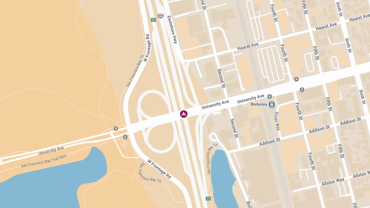 Motorcycle Crash on I-80 West Near University Ave Leaves Rider Injured