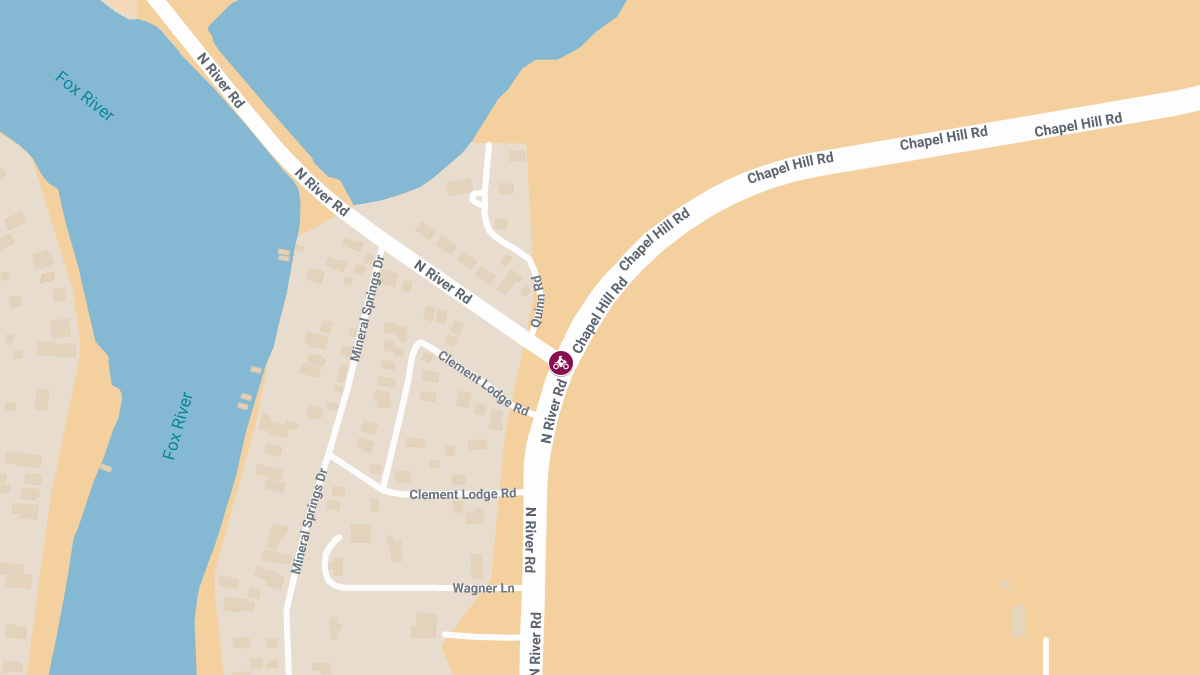 Motorcycle Crash with Injuries at Chapel Hill Rd & N River Rd