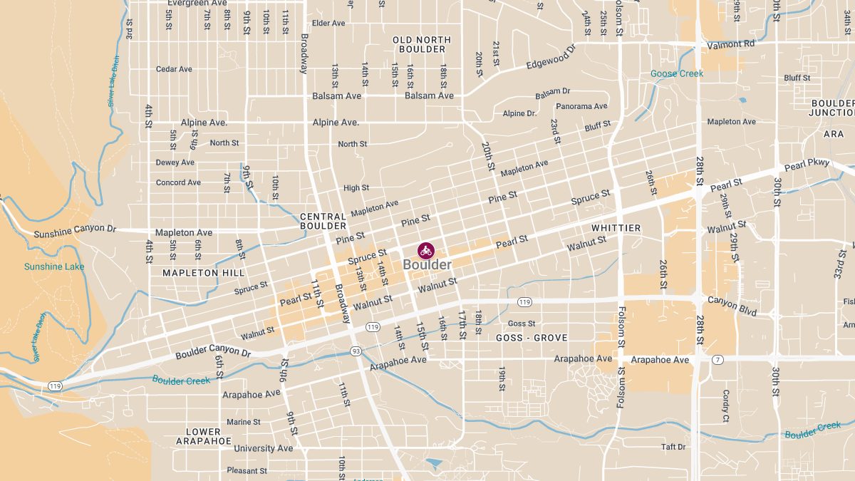Motorcyclist Injured in Boulder Crash