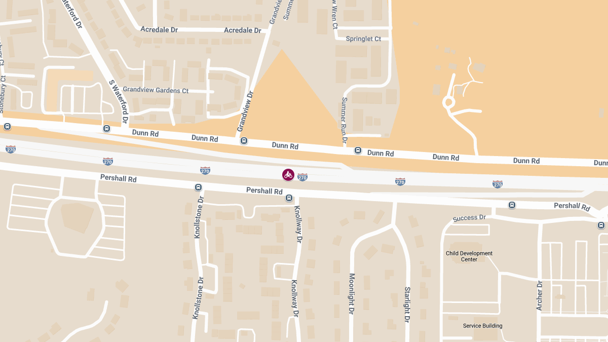 Motorcyclist Injured in Multi-Vehicle Crash on South Outer Rd 270 Near Knollway Dr