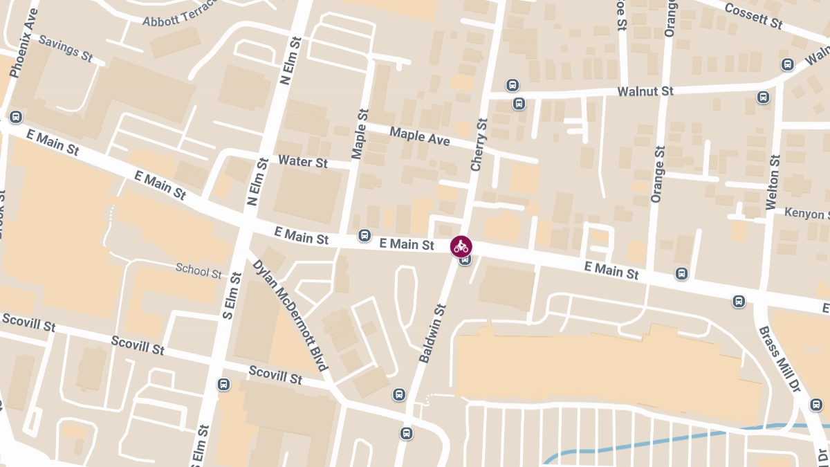 Motorcyclist Killed in Crash at E Main St & Baldwin St