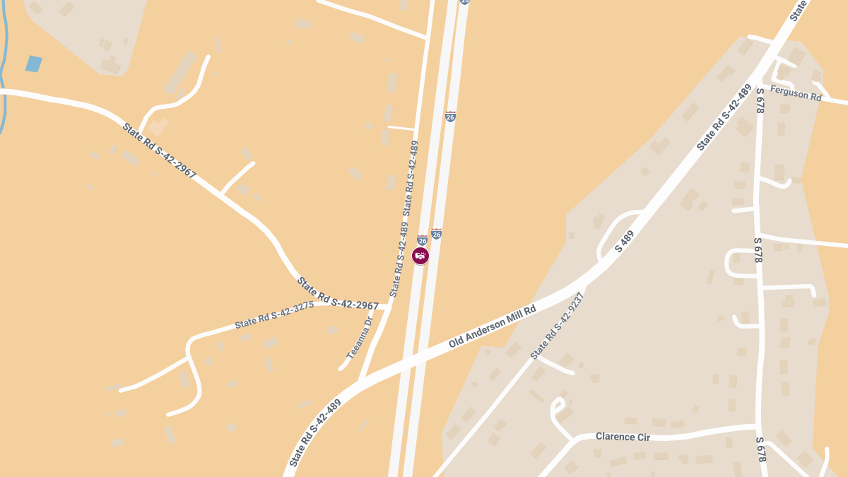 Multi-Vehicle Crash With Injuries on I-26 WB Near Anderson Mill Rd