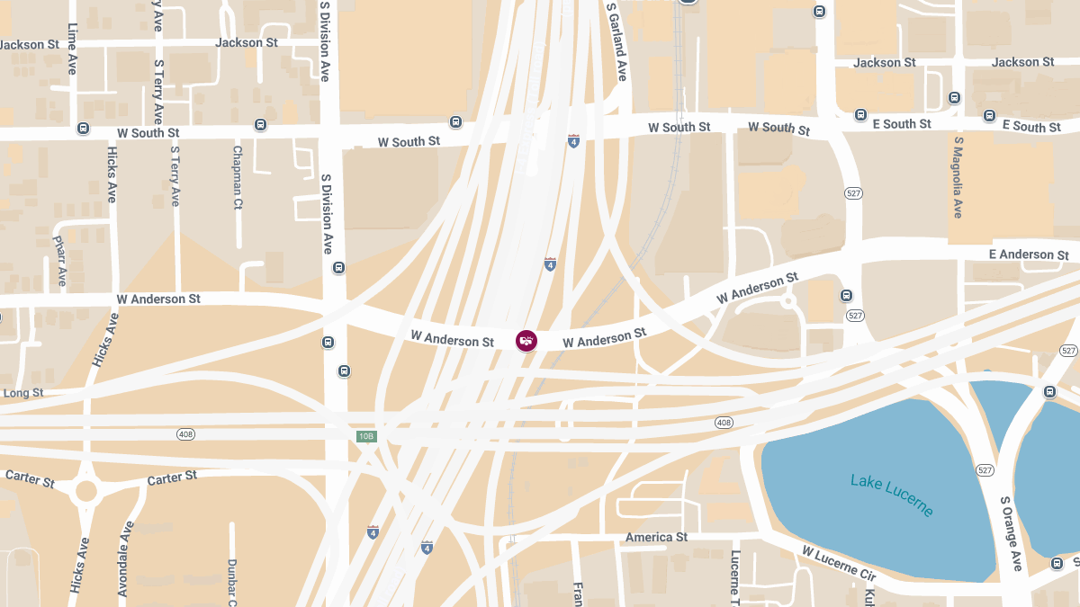 Injuries in Crash at I-4 & W Anderson St