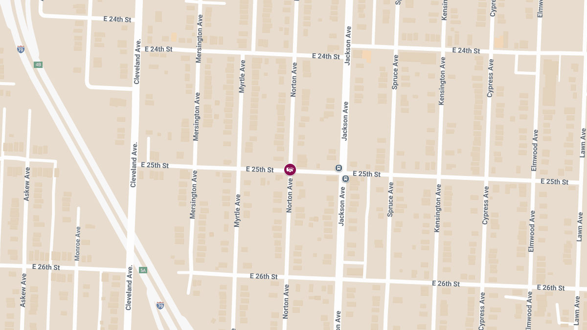 Multiple Injuries Reported in Crash at E 25th St & Norton Ave