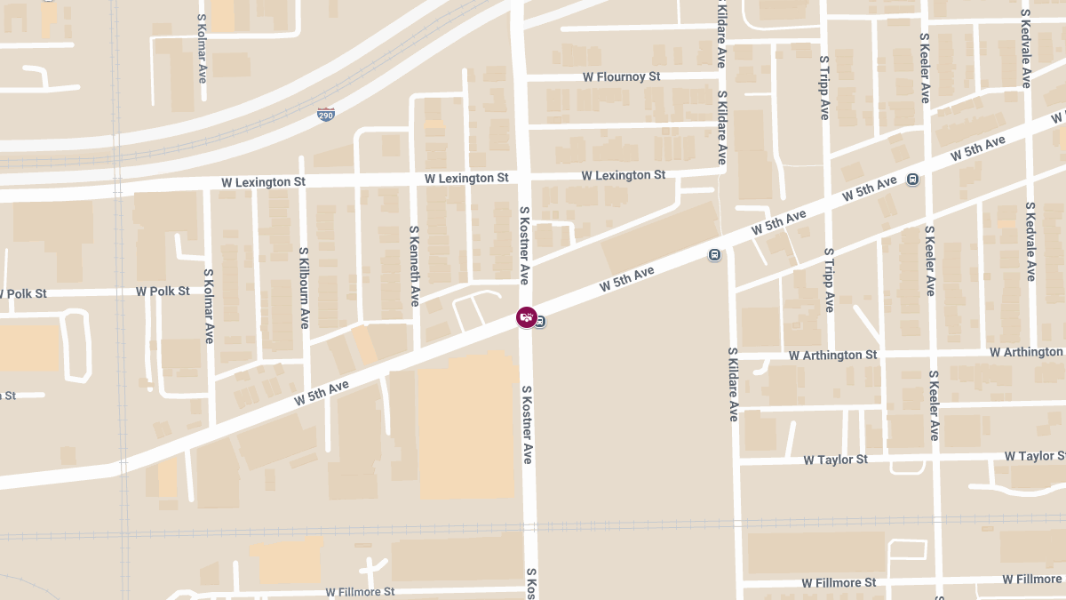 One Injured in Auto Accident at W 5th Ave & S Kostner Ave