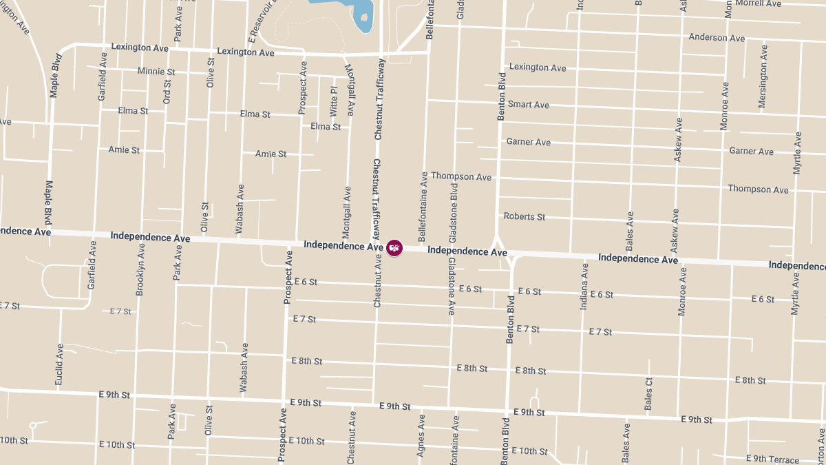 One Injured in Motor Vehicle Crash at Independence Ave & Cedar St