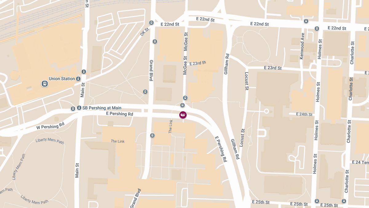 One Injured in Three-Vehicle Crash at McGee St & E Pershing Rd
