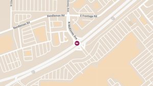 One Injured in Two-Car Accident at N McKinney Ave & E Main St