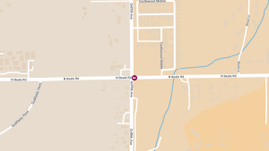 One Injured in Two-Car Crash at Beale Rd & Griffith Ave