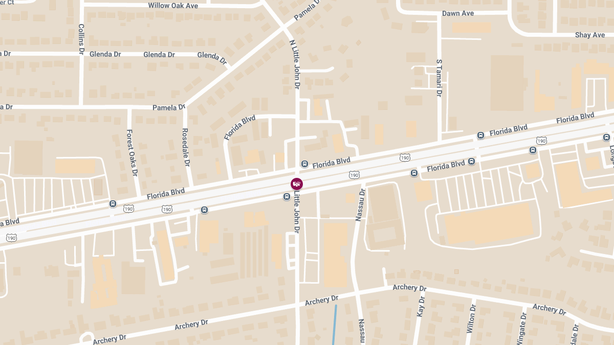 One Person Trapped After Car Crash at Florida St and Little John Dr