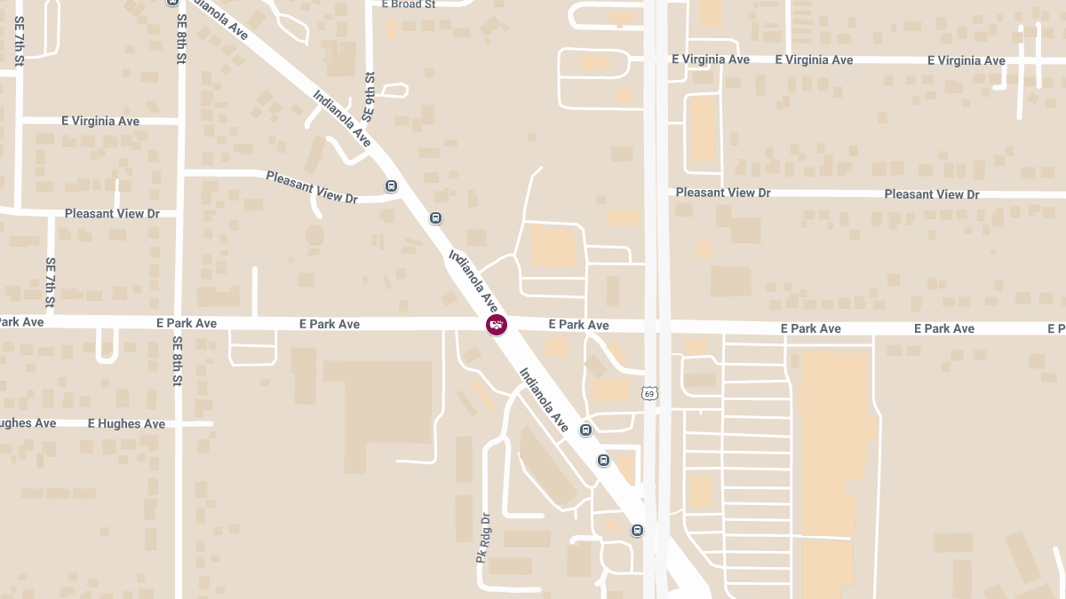 Passenger Injured in Crash at Indianola Ave & E Park Ave