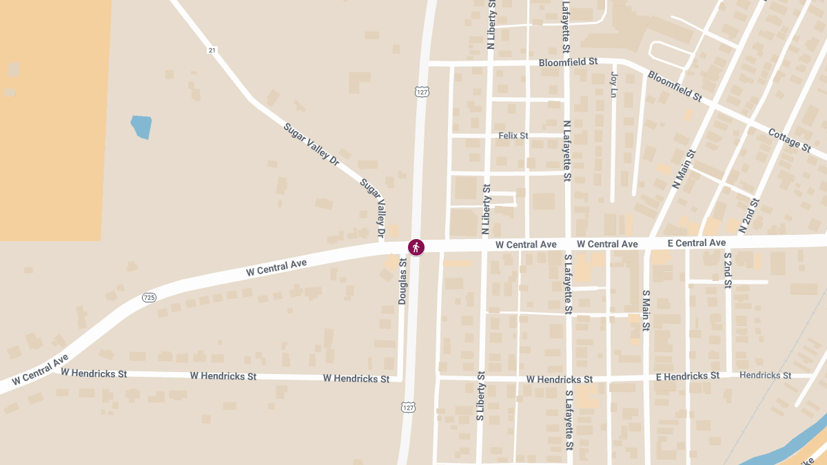 Pedestrian Fatally Struck at US-127 & State Route 725