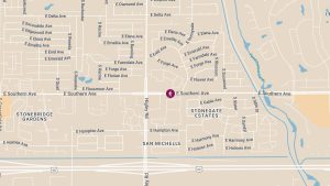 Pedestrian Injured in Crash on E Southern Ave Near S Lesueur