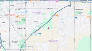 Pedestrian Injured in Vehicle Crash on E Pawnee St