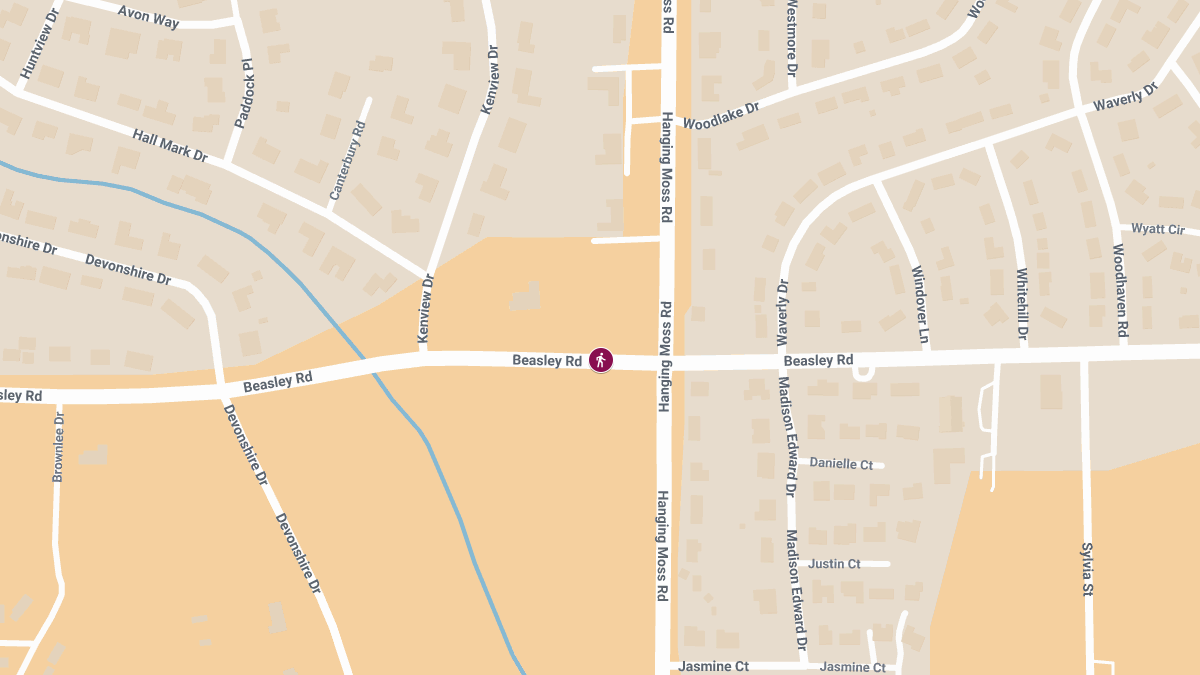 Pedestrian Struck and Found Unresponsive on Beasley Rd