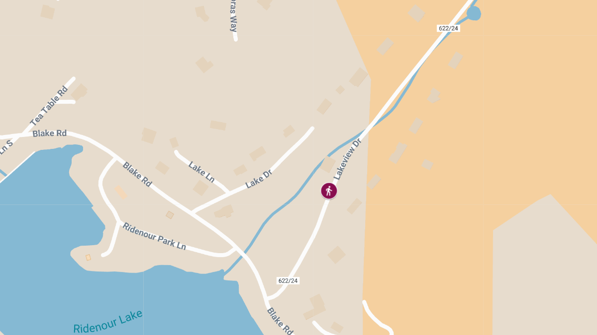 Pedestrian Struck and Injured at 124 Lakeview Dr