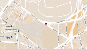 Person Trapped After Crash at Bushwick Ave and Highland Blvd