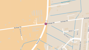 Scooter Crash with Injuries on Burbage Rd and Roxana Rd