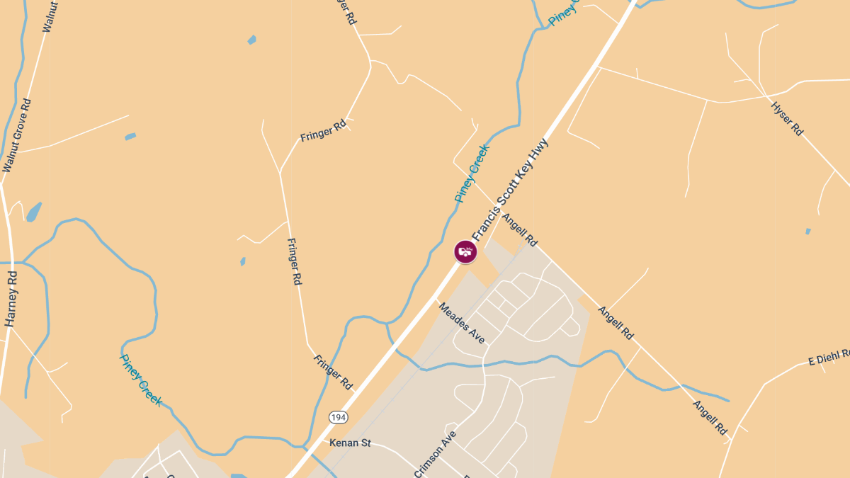 Serious Crash with Overturned Vehicle on Francis Scott Key Hwy